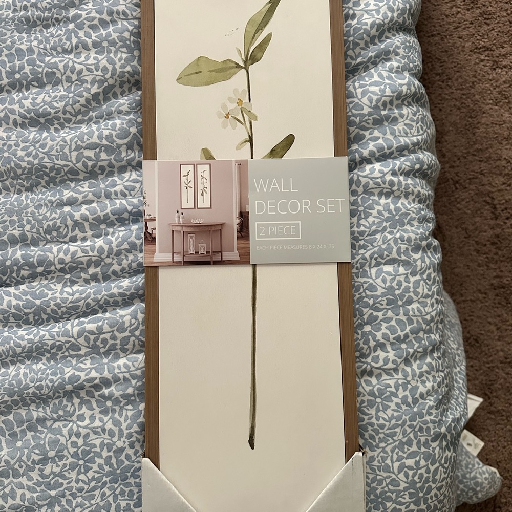 Floral Wall Decor Set
